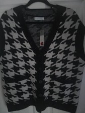 Women's Knitted Waistcoat L