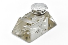 Antique Solid Silver Glass