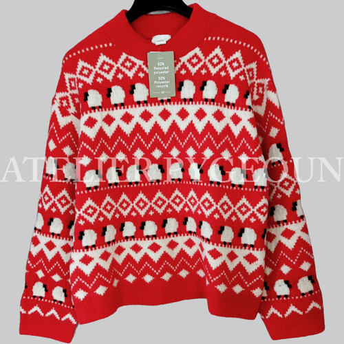 Nwt jacquard knit fair - jacquard-knit,