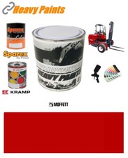 Moffett Forklift Truck Red Paint High Endurance Enamel Paint 1 Litre Tin