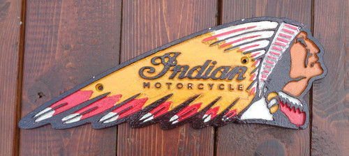Colourful indian motorcycle - indian,