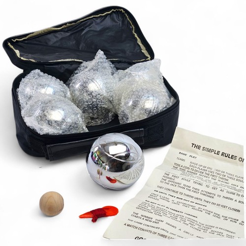 Petanque boules set 6 - boules,