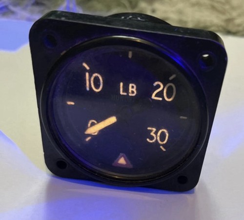 Luminescent aircraft gauge - aircraft,