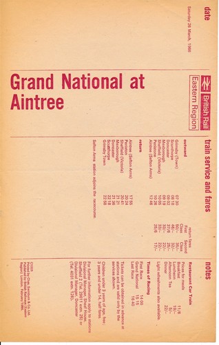 Railway handbill grand - handbill,
