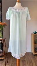 1960s Nylon Turquoise Nightie