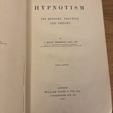 Esoteric Hypnotism Its History Practice & Theory 1921 J Bramwell