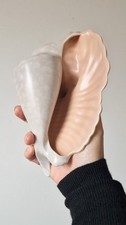 Lovely Vintage Pool Pottery England Ceramic Retro Conch Shell Collectable