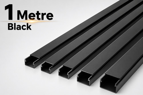 Pvc cable trunking - trunking, 1m