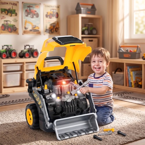 Kids truck engine toy - kids,