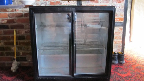 Double door commercial bottle - double,