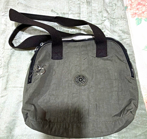 Kipling amiel grey nylon - amiel,