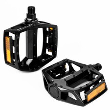 Bike Pedals Alloy Metal Flat