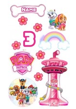 PAW PATROL PERSONALISED Edible Cake Topper Premium Icing Sheet A4