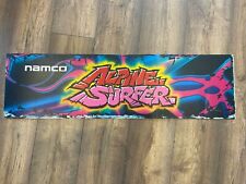 Namco Alpine Surfer Original Arcade Machine Marquee Sign Retro Gaming