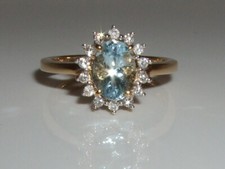 ***  18CT YELLOW GOLD PARAIBA