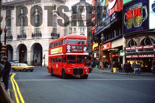 35mm slide london transport - london,