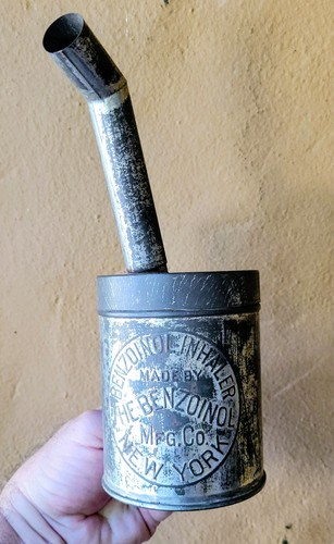 Antique benzoinol inhaler new - inhaler,,