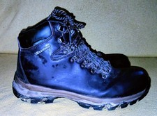 Mens Karrimor Mendip 3 Walking Hiking Lace Up Trek Leather Boots Size UK 11