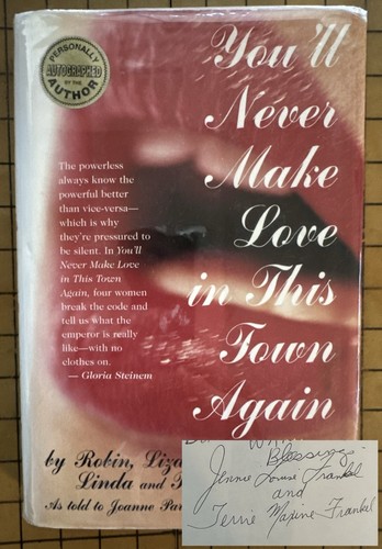 You never make love this - never,