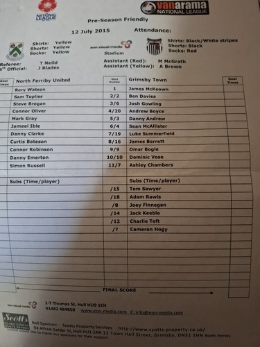 North ferriby utd grimsby - ferriby,
