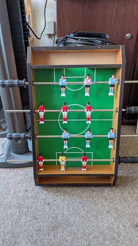 Table top football foosball - table,