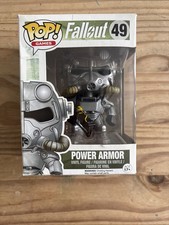 Fallout Power Armor Pop Funko Vinyl Figure New Some Fade On Box #49
