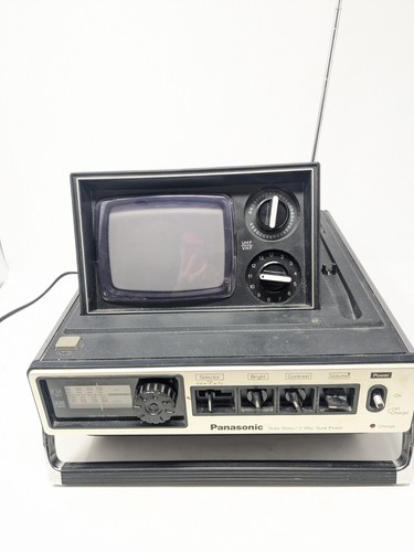Panasonic solid state tv - b&w,