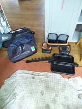 Preston Innovations And Guru Bait Bag And Bait Tray And Tubs