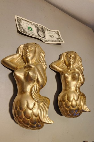 Mermaids antique bar rail - antique,