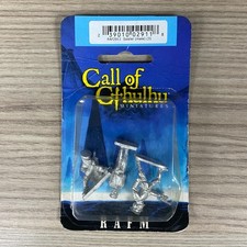3 CALL OF CTHULHU MINIATURES