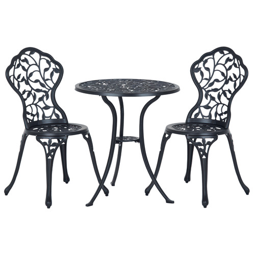 Outsunny aluminium bistro set - outsunny,