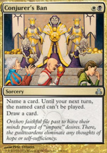 Conjurer ban guildpact - guildpact,