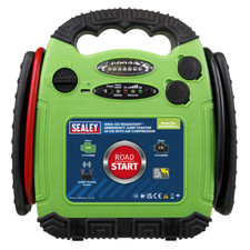 Sealey RS1322HV 12V RoadStart Emergency Jump Starter with Air Compressor
