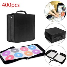 120/400 CD DVD Disc Carry Case Holder Protector Storage Bag Wallet Binder Sleeve