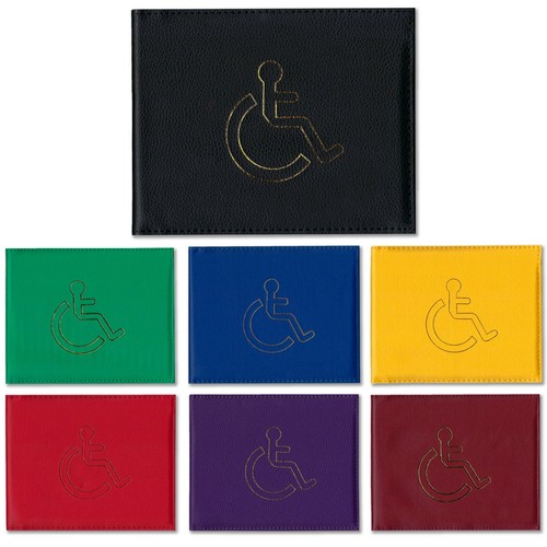 Disabled badge holder car - badge,