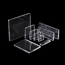 9 Pieces Clear Acrylic Stamp
