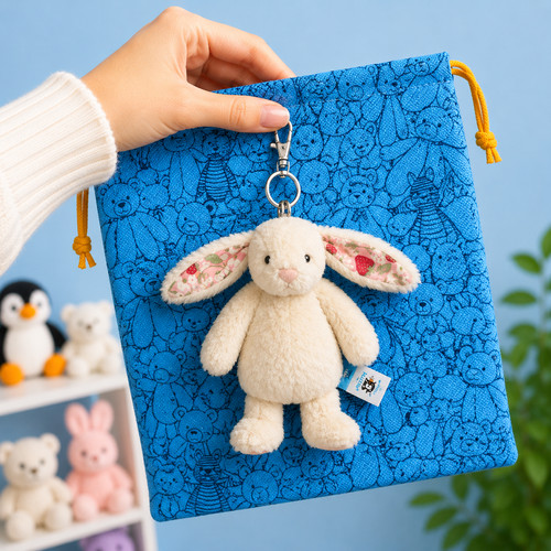 Jellycat coffee mug bag charm - mug,