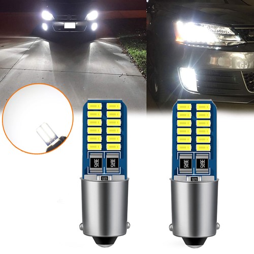 2pcs white 12v canbus - white, led