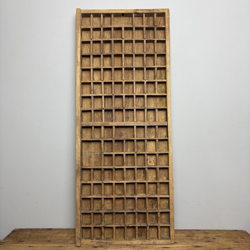 Vintage wooden printers - tray,