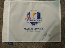 Bob Mcintyre Signed Ryder Cup