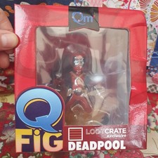 Q-Fig Marvel Deadpool Loot Crate Exclusive Figure QMx Collectible Rare Boxed