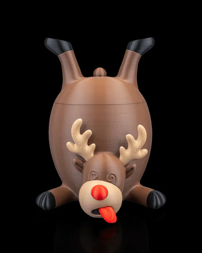 Printed christmas model toy - printed,