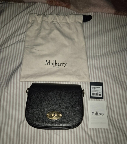 Mulberry black pebbled leather - mulberry,