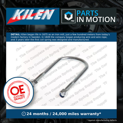 Leaf spring bolts - spring, u