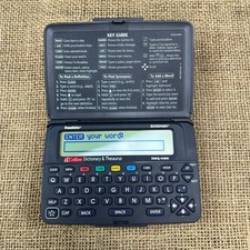 FRANKLIN BOOKMAN DMQ-440 ELECTRONIC COLLINS DICTIONARY THESAURUS PLUS CARTRIDGE