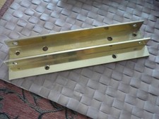 Solid BRASS 1 inch EQUAL ANGLE