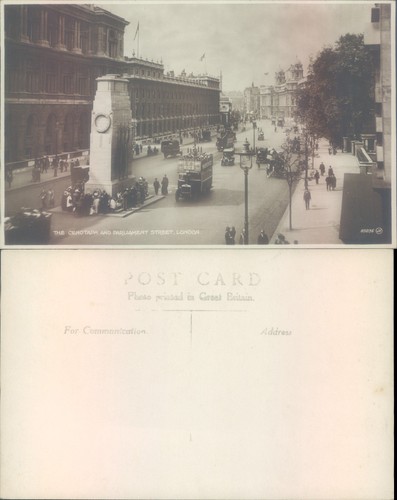 The cenotaph and - and, parliament