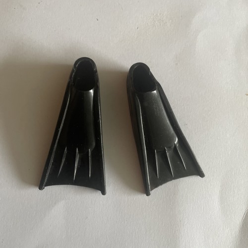 Action man black flippers - man,