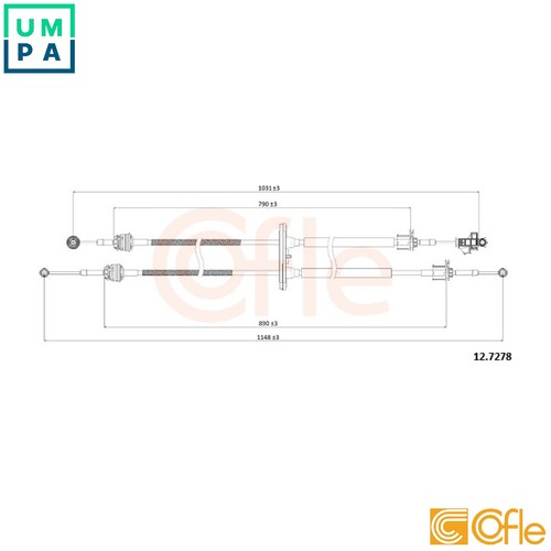 Cable pull manual - pull, transmission