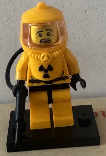 Lego hazmat guy - hazmat, minifigure